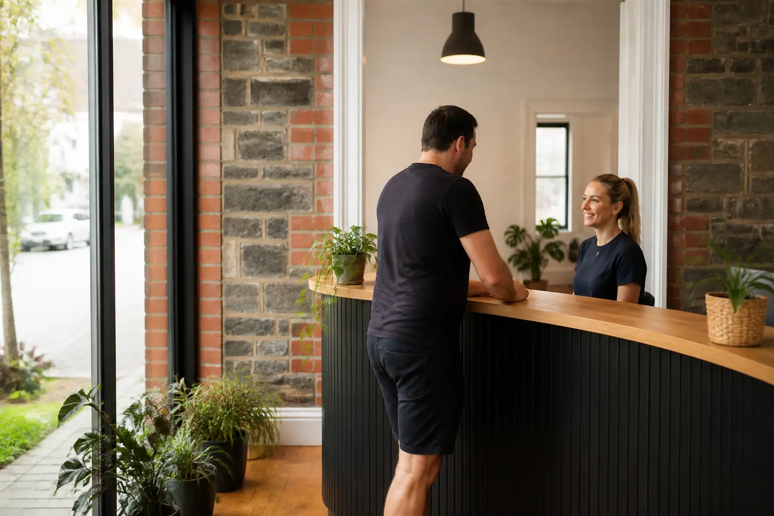 Welcoming reception at Physio Health and Performance in Sunbury